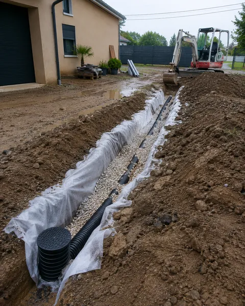 Drainage et évacuation des eaux pluviales