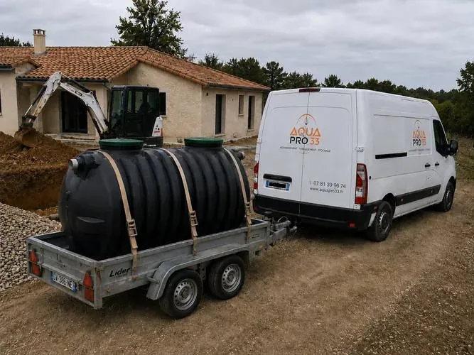 Livraison microstation sur site