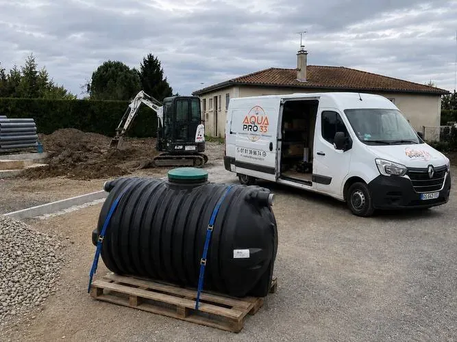 Livraison de la microstation sur chantier — AquaPro 33